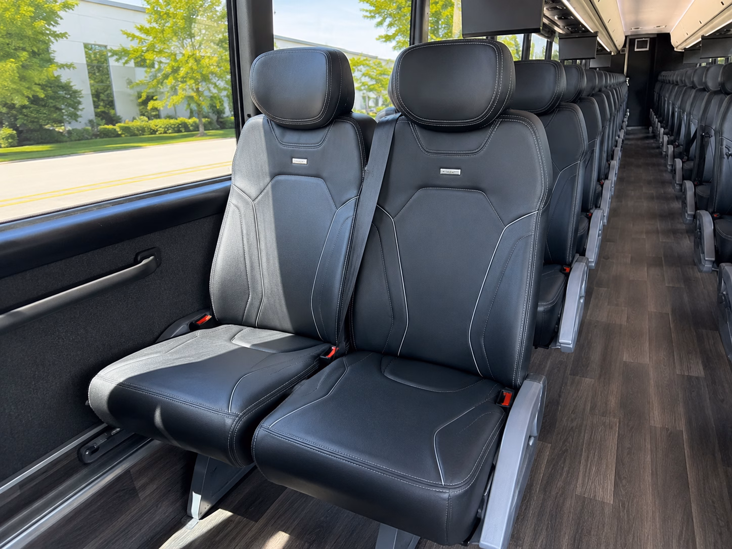 utica corporate event transportation onboard seating